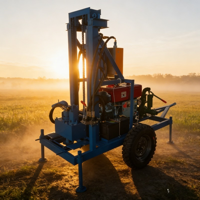 Heavy Equipment Drilling Rig - معدات حفر آبار المياه الصناعية الصغيرة