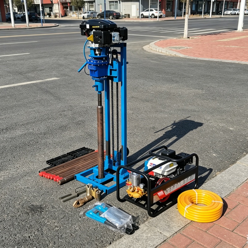 Heavy Equipment Drilling Rig - معدات حفر مخصصة، آلة حفر آبار