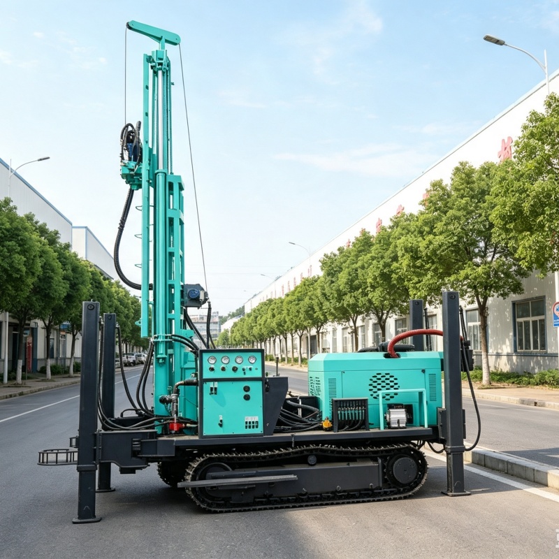 Heavy Equipment Drilling Rig - جهاز حفر آبار مياه مخصص، آلة