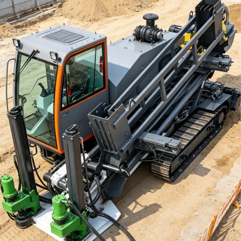 آلة حفر أفقية موجهة مخصصة للخد - مراجعة Heavy Equipment Drilling Rig وسعره