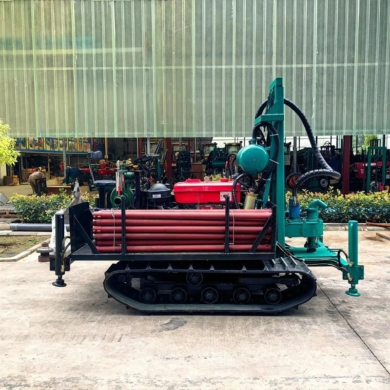 حفارة زاحفة مدمجة لحفر الآبار  - مراجعة Heavy Equipment Drilling Rig وسعره