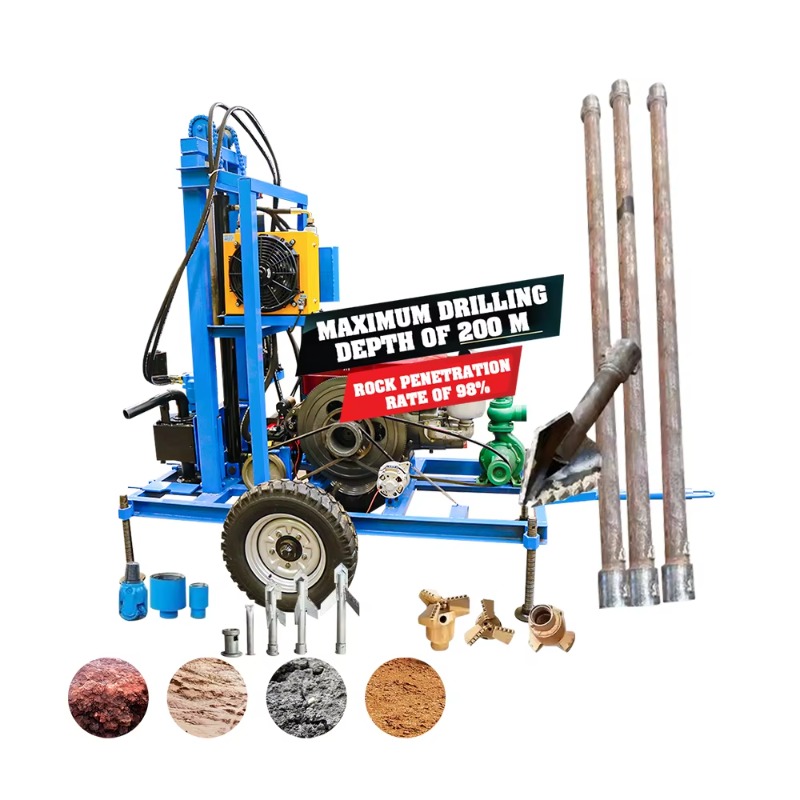 آلة حفر آبار المياه الثقيلة لل - مراجعة Heavy Equipment Drilling Rig وسعره
