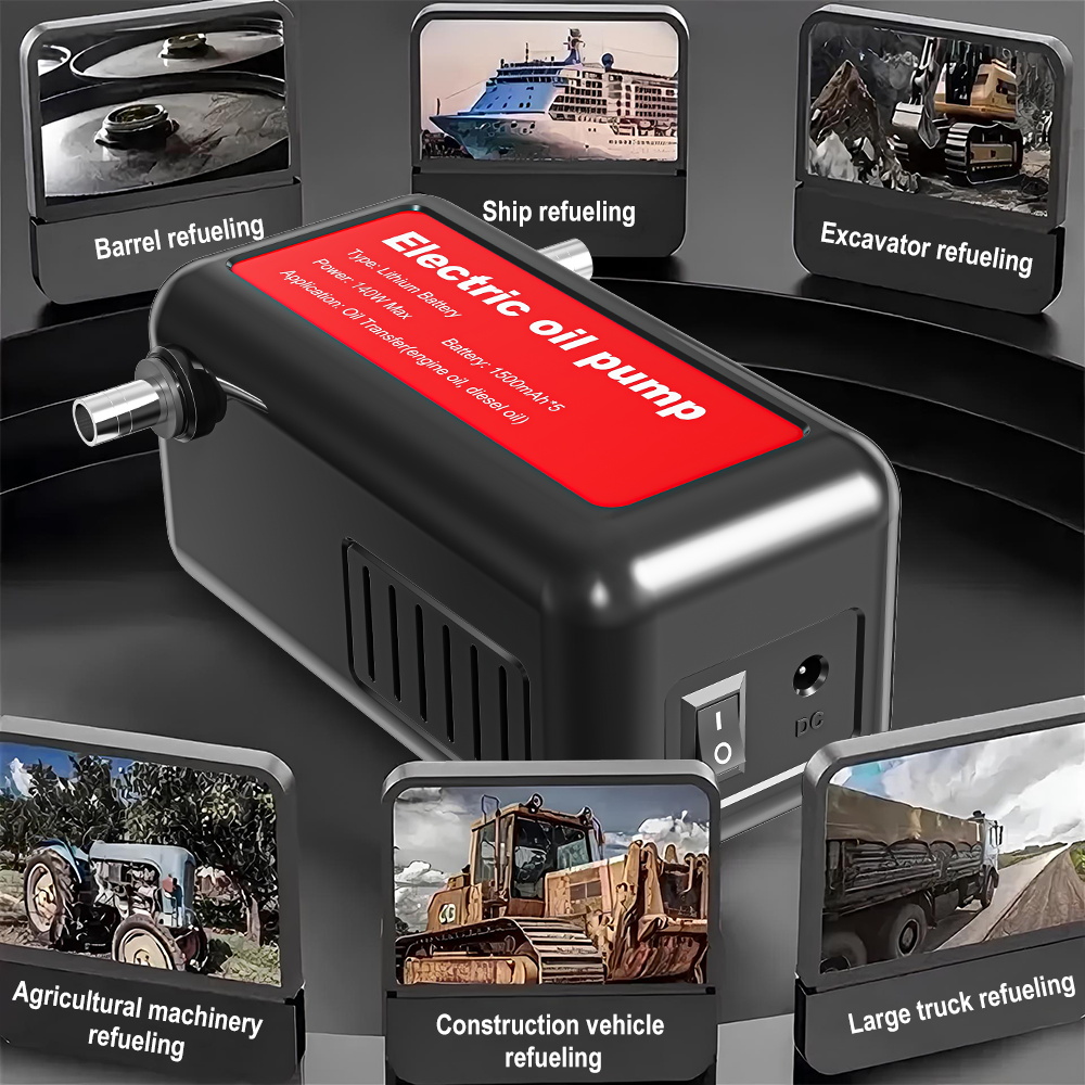 مضخة زيت محمولة لاسلكية بقدرة  - مراجعة Diesel Water Pump وسعره