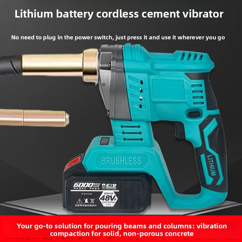 هزاز خرسانة، هزاز بدون فرش، قض - مراجعة Concrete Vibrator وسعره