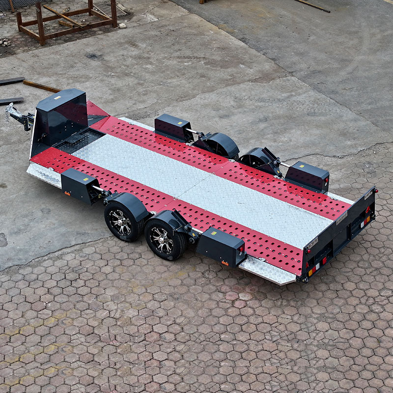 مقطورة منخفضة السطح لنقل الحفا - مراجعة Heavy Equipment Trailer وسعره