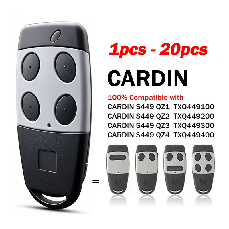 Cardin S449 433.92MHz QZ2 QZ4  - مراجعة Heavy Equipment Garage وسعره