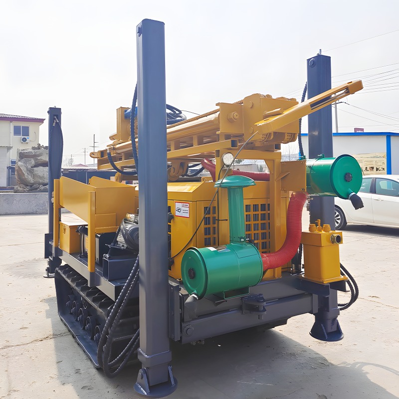 جهاز حفر آبار المياه الزاحف لل - مراجعة Heavy Equipment Drilling Rig وسعره
