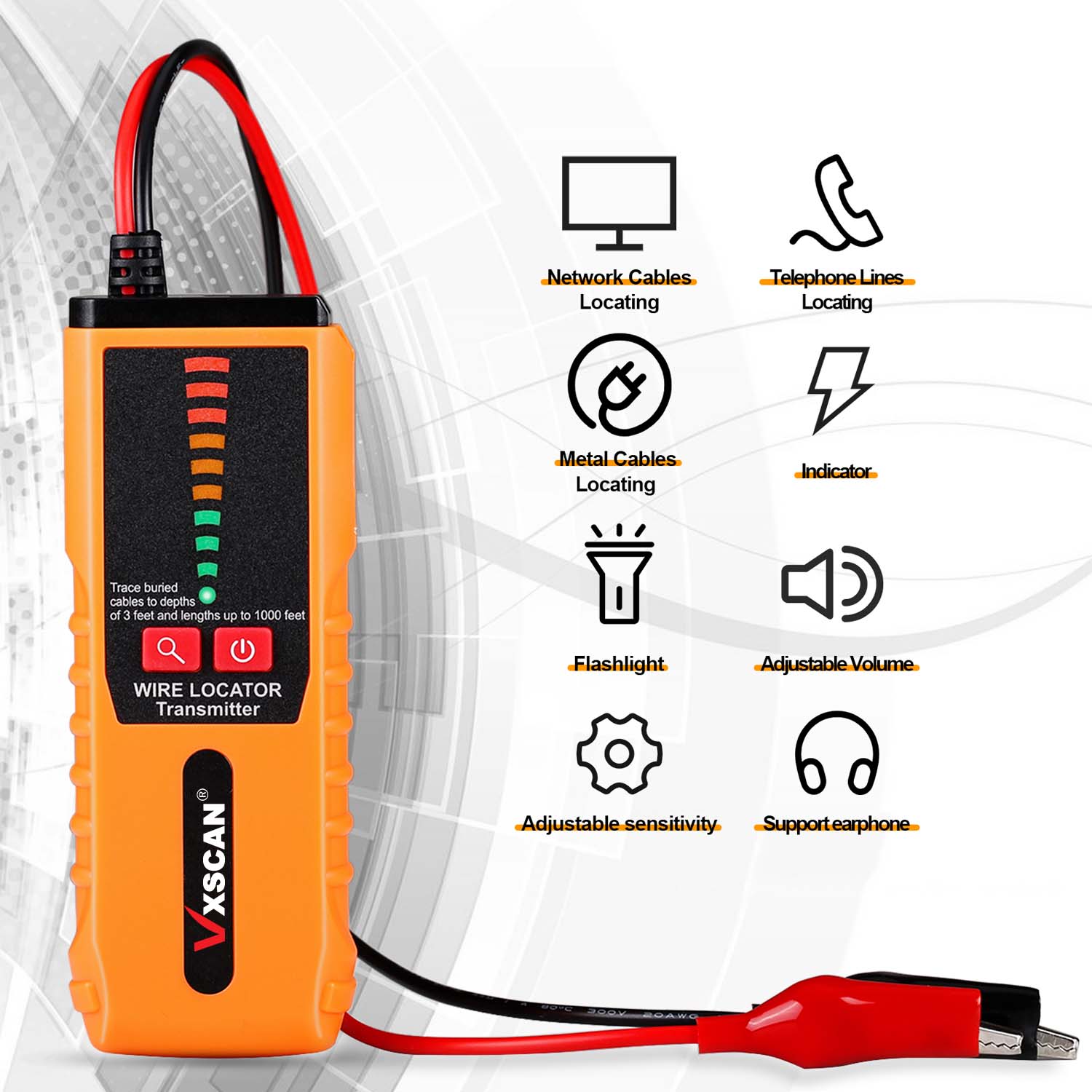 جهاز اختبار تعقب الأسلاك تحت ا - مراجعة Underground Cable Detector وسعره