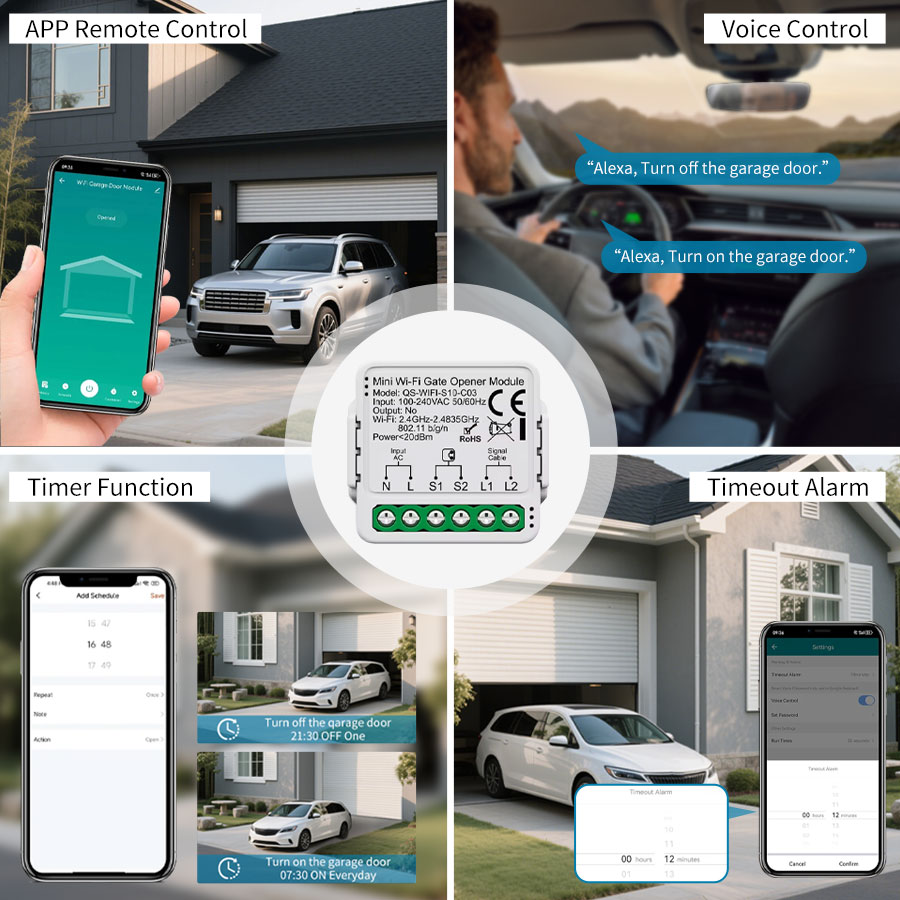 وحدة تحكم ذكية لفتح باب المرآب - مراجعة Heavy Equipment Garage وسعره
