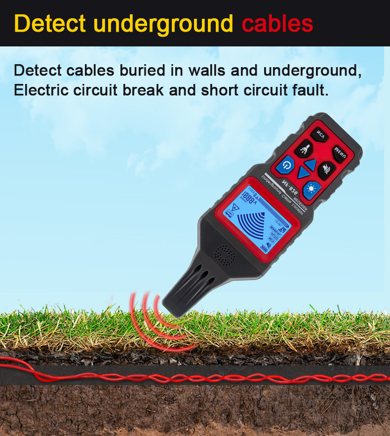 جهاز تحديد مواقع الأسلاك تحت ا - مراجعة Underground Cable Detector وسعره