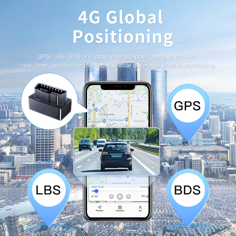 جهاز تتبع GPS صغير OBD بتقنية  - مراجعة Heavy Equipment Gps Tracker وسعره
