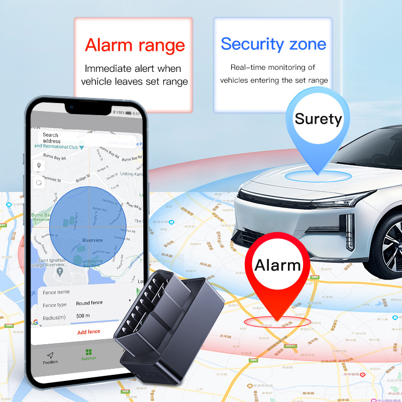 جهاز تتبع GPS صغير OBD بتقنية  - مراجعة Heavy Equipment Gps Tracker وسعره