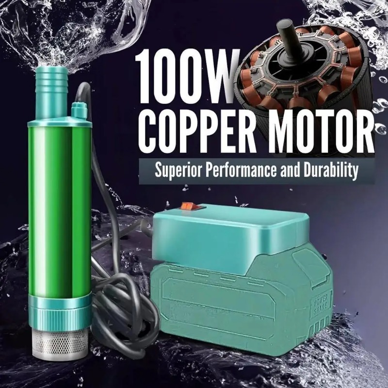 مضخة تعمل ببطارية الليثيوم لبط - مراجعة Diesel Water Pump وسعره