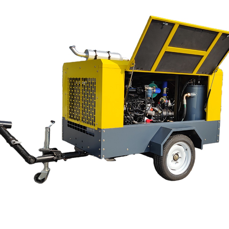 ضاغط هواء محمول للاستخدام الشا - مراجعة Heavy Equipment Mining وسعره