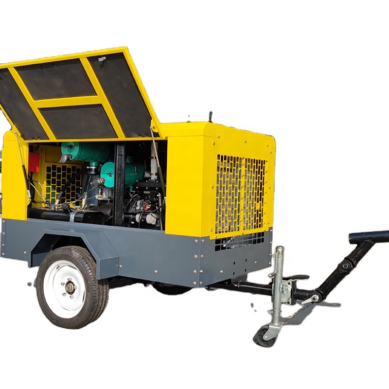 ضاغط هواء محمول للاستخدام الشا - مراجعة Heavy Equipment Mining وسعره