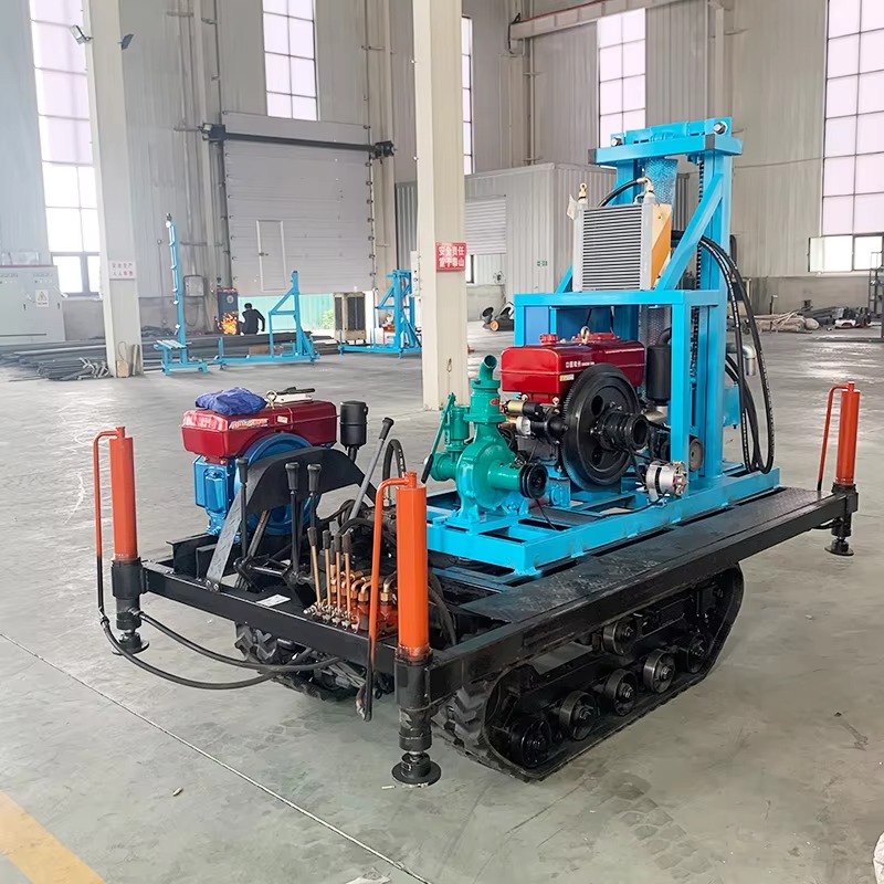 جهاز حفر آبار المياه الزاحف لل - مراجعة Heavy Equipment Drilling Rig وسعره