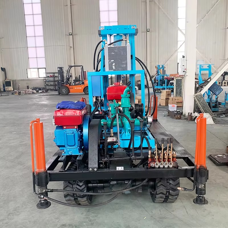 جهاز حفر آبار المياه الزاحف لل - مراجعة Heavy Equipment Drilling Rig وسعره